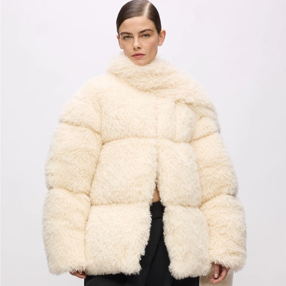 Karl Lagerfeld Jackets & Blazers - Karl Lagerfeld KL Studio Faux Fur Coat